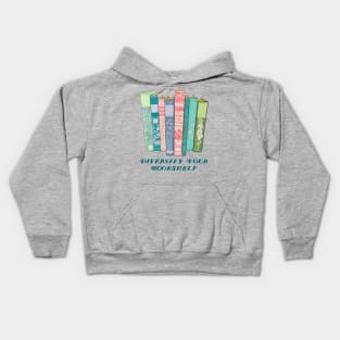 Diversify Your Bookshelf Kids Hoodie